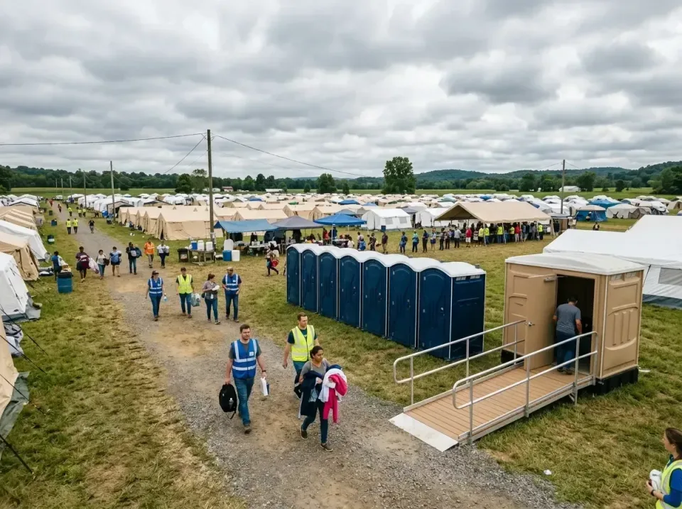 disaster-relief-camp-restrooms-010 — frequently asked questions, Dumpster & Portable Bathrooms Rental in Town and Country, WA